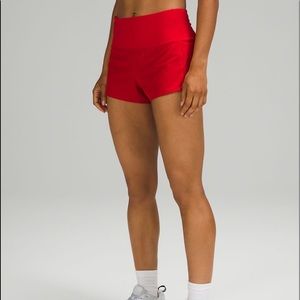 COPY - lululemon high rise speed up shorts